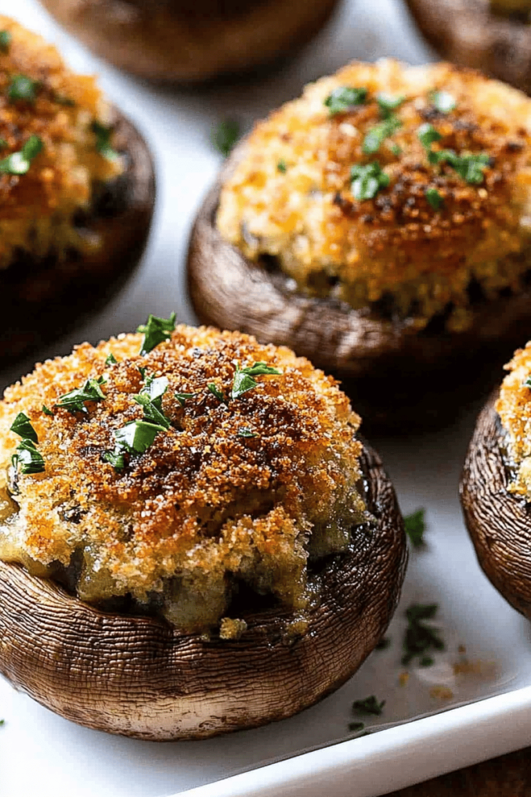 stuffed mushrooms