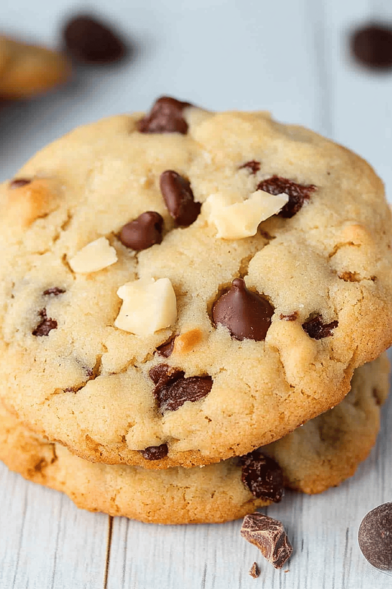 white chocolate cookies