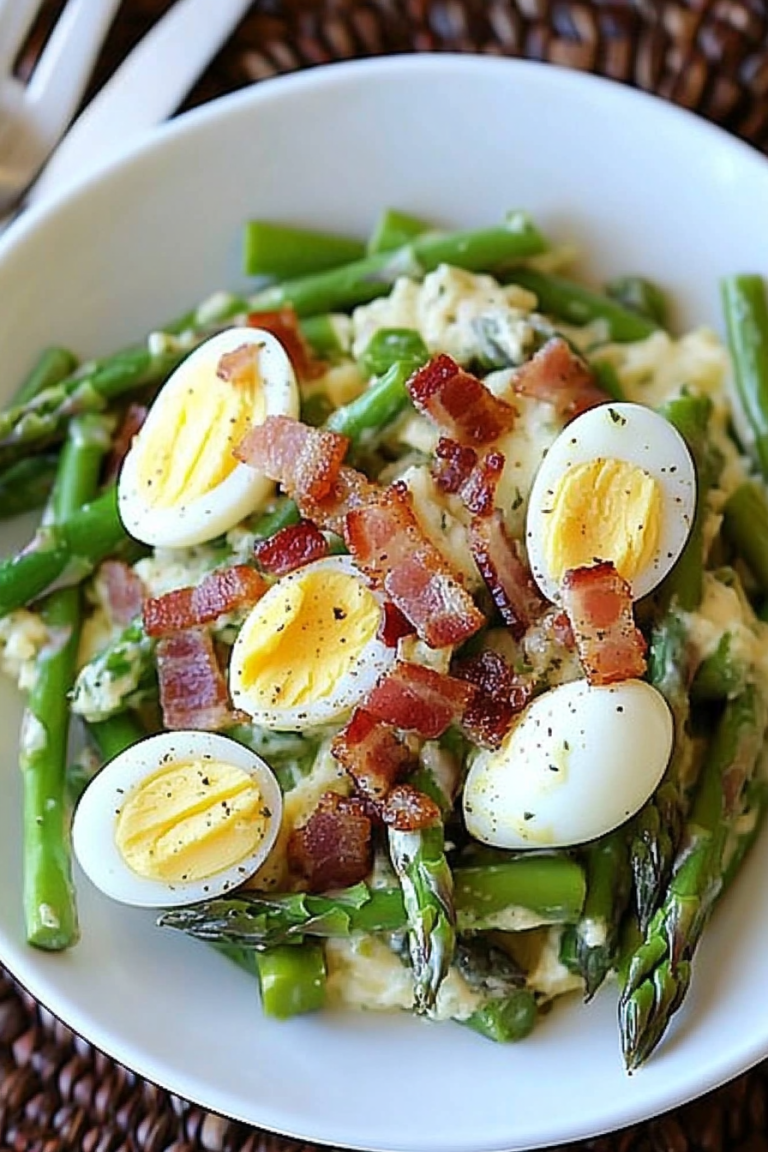 Asparagus Bacon Egg Salad
