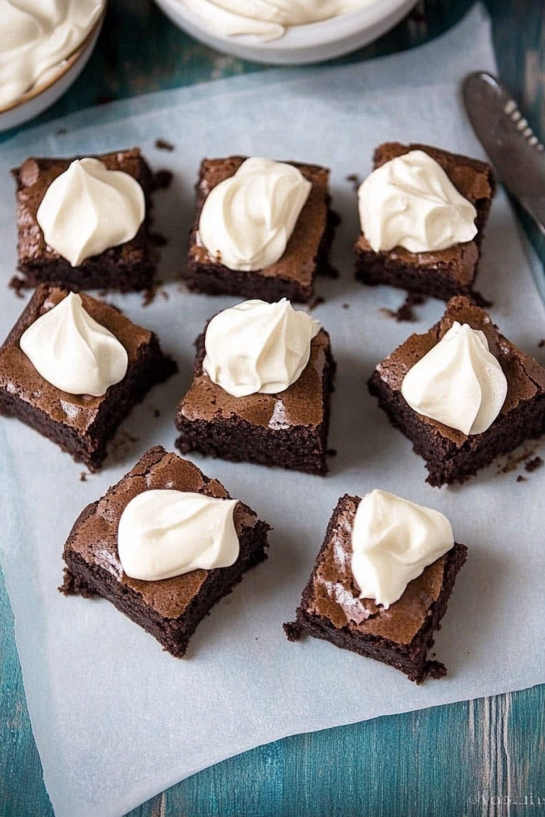 Baileys brownies frosting