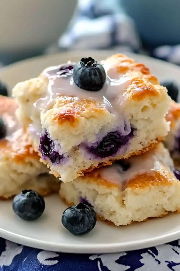 Blueberry Butter Swim Biscuits