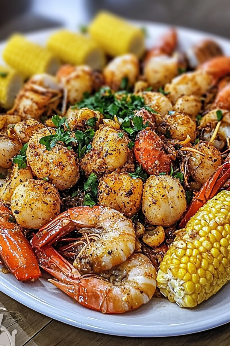Cajun seafood boil