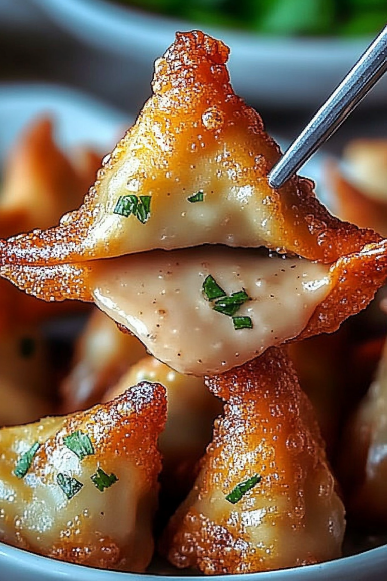 Crispy Chicken Wontons