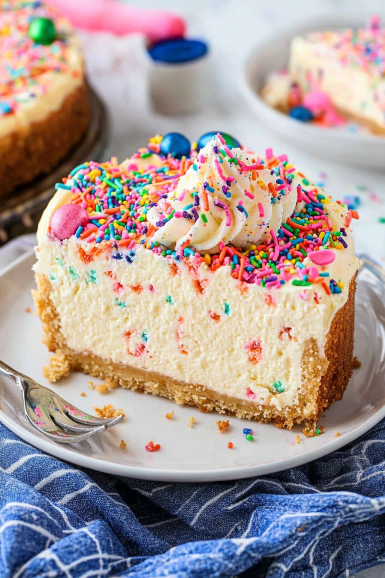 Funfetti cheesecake