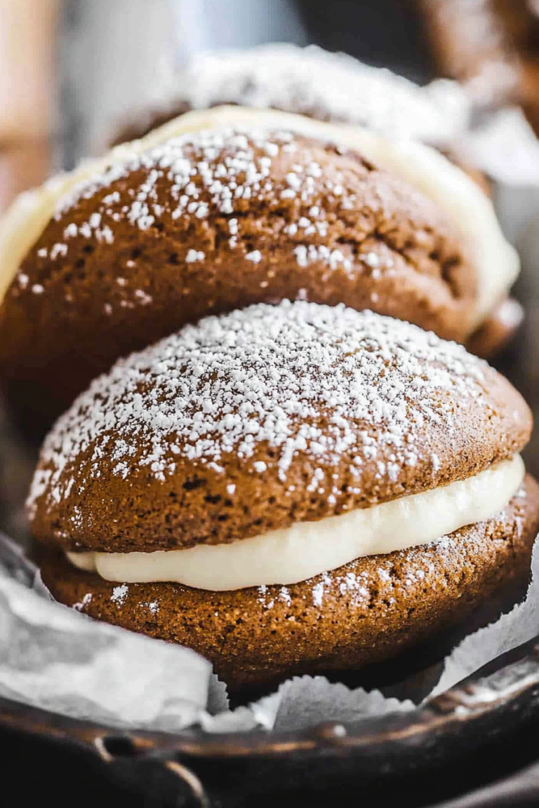 Gingerbread Whoopie Pies