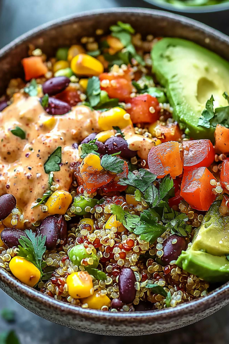 High Protein Southwest Quinoa Salad