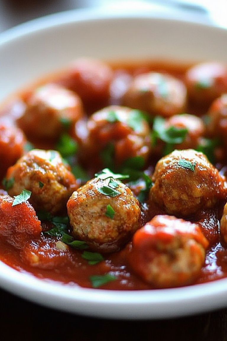 Italian turkey meatballs