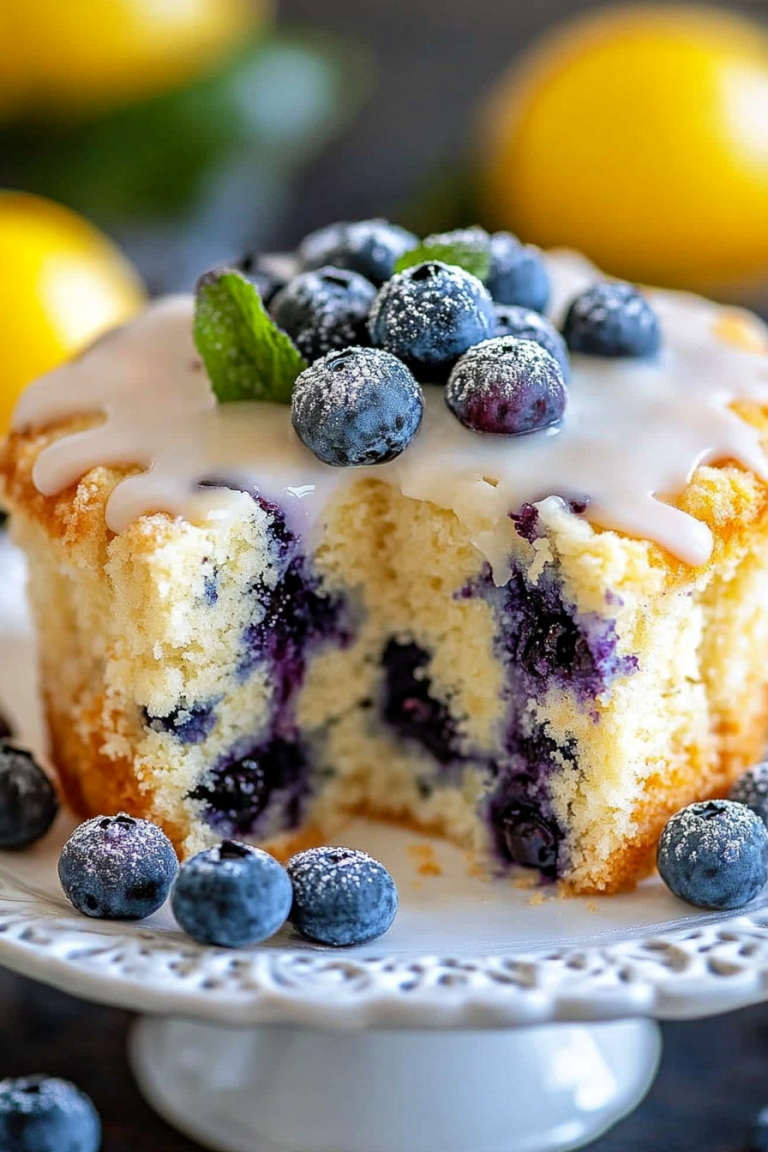 Lemon Blueberry Coffee Cake