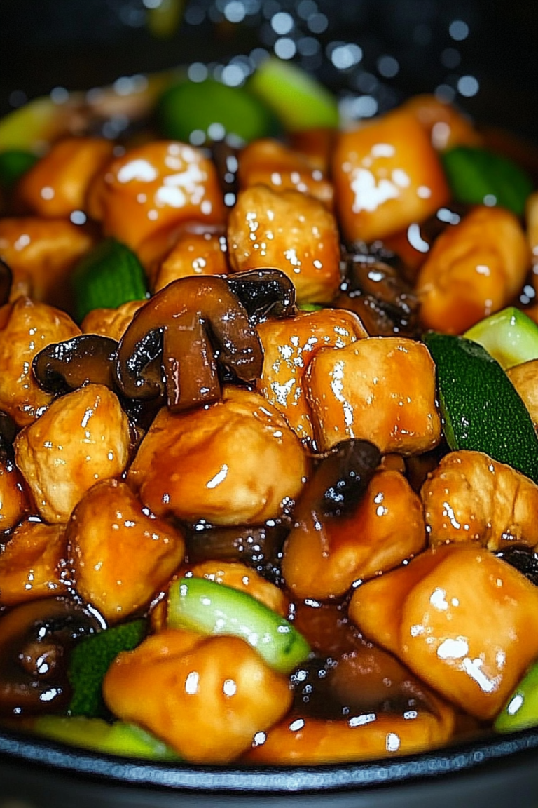 Panda Express Mushroom Chicken