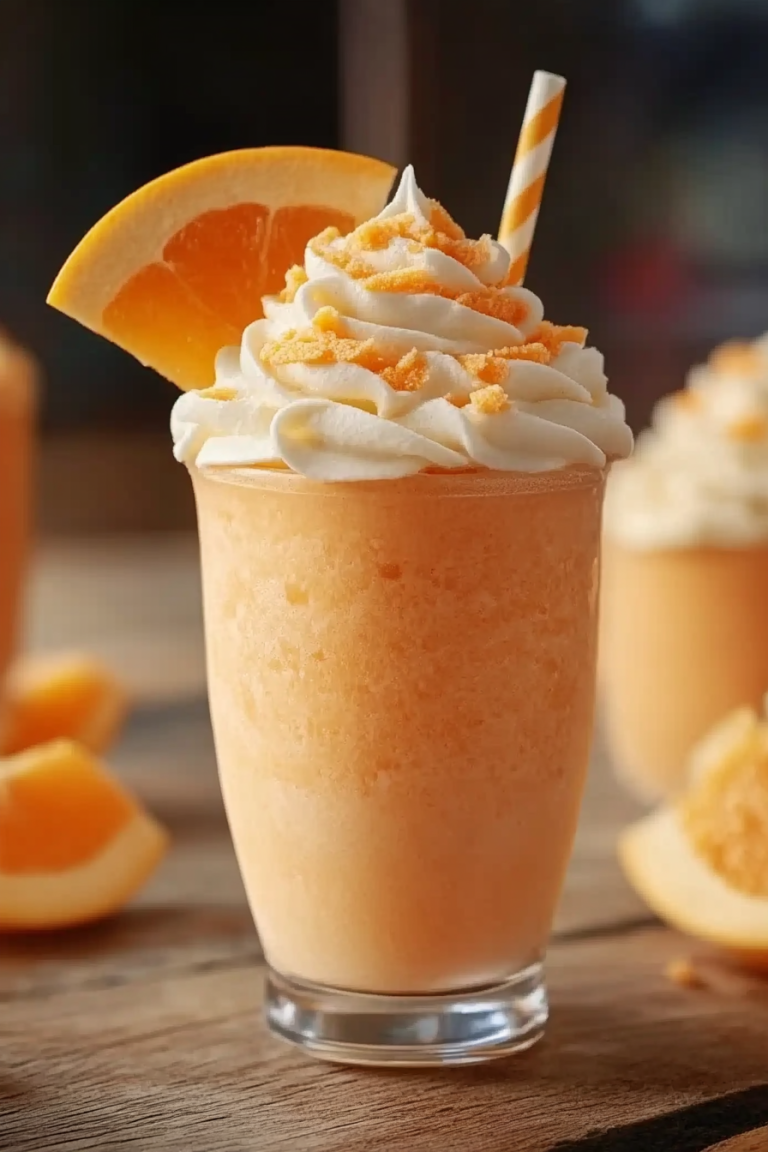 Wendys Creamsicle Frosty