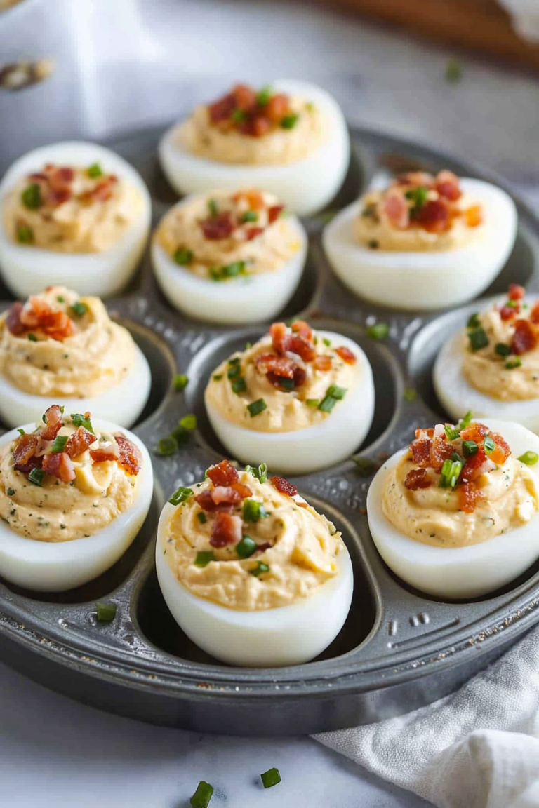 bacon ranch deviled eggs