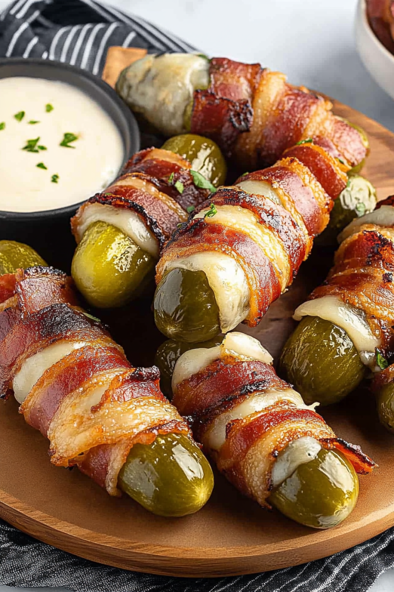 bacon wrapped pickles