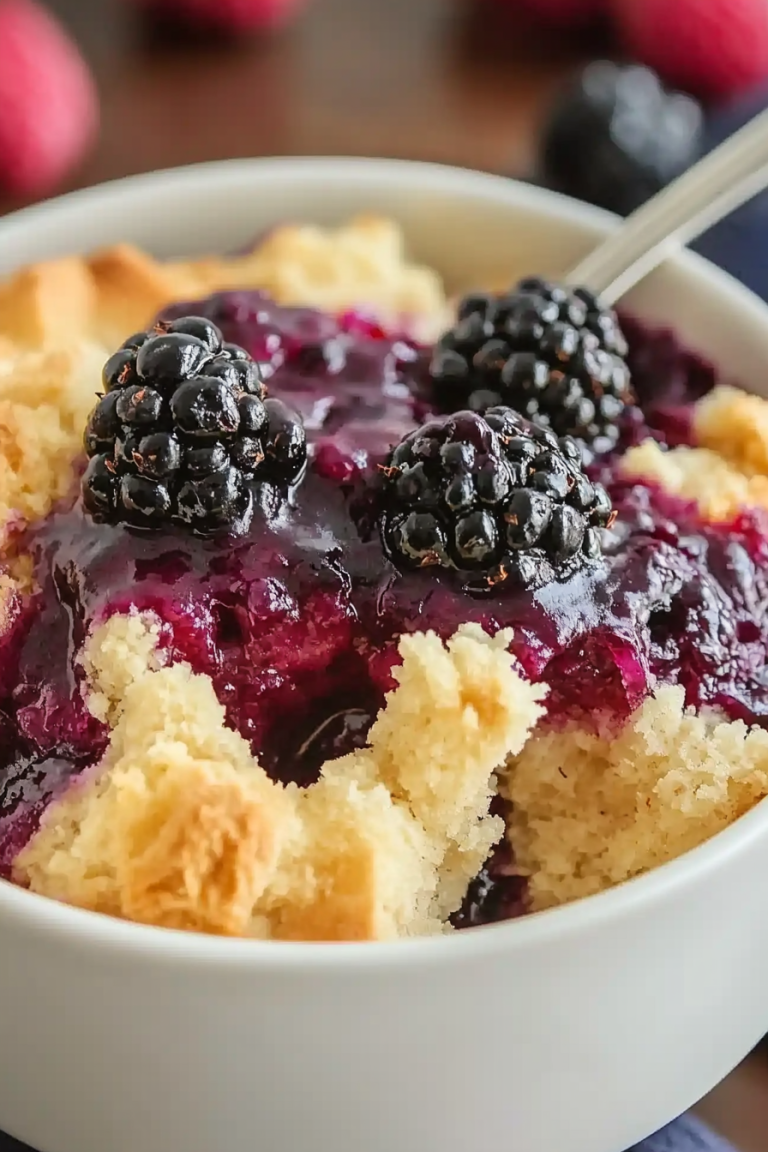 blackberry cobbler