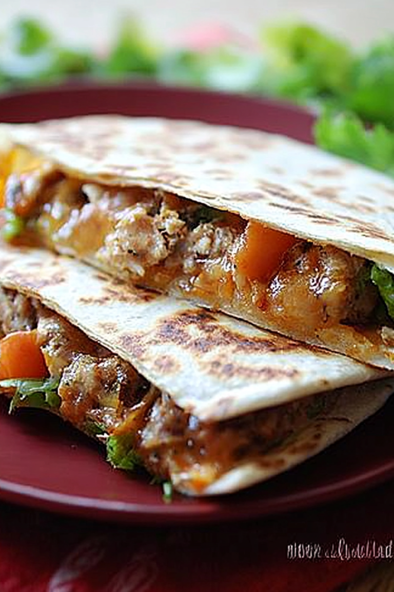 buffalo chicken quesadilla