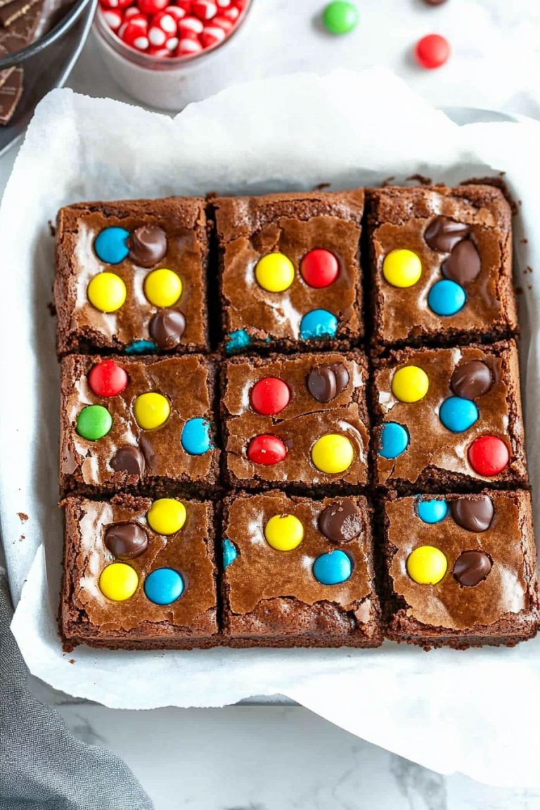 candy bar brownies