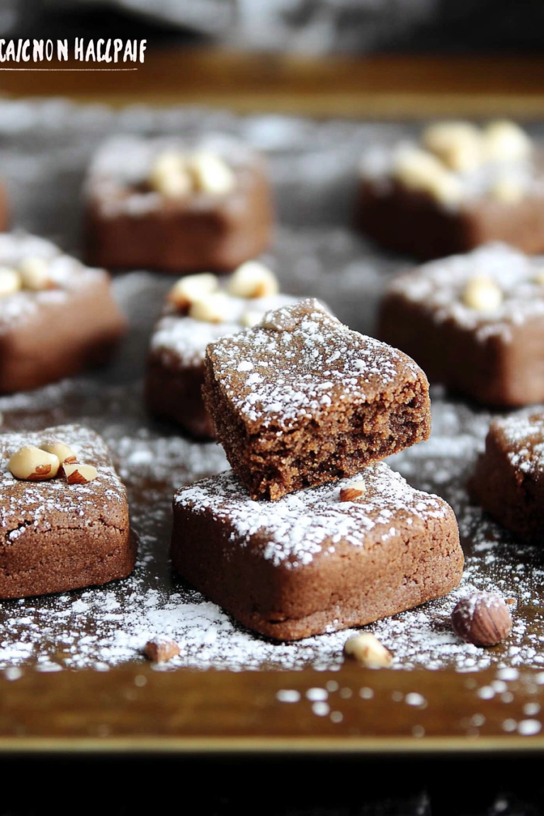 chocolate hazelnut cookies