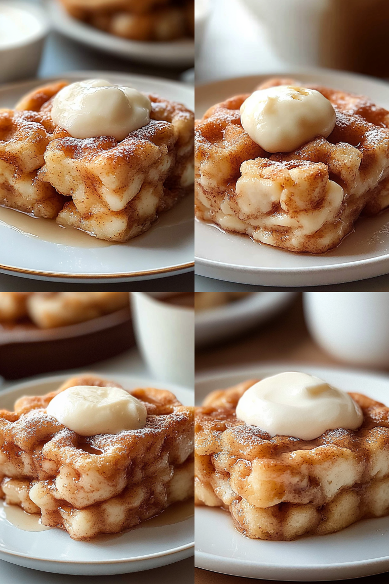 cinnamon roll french toast