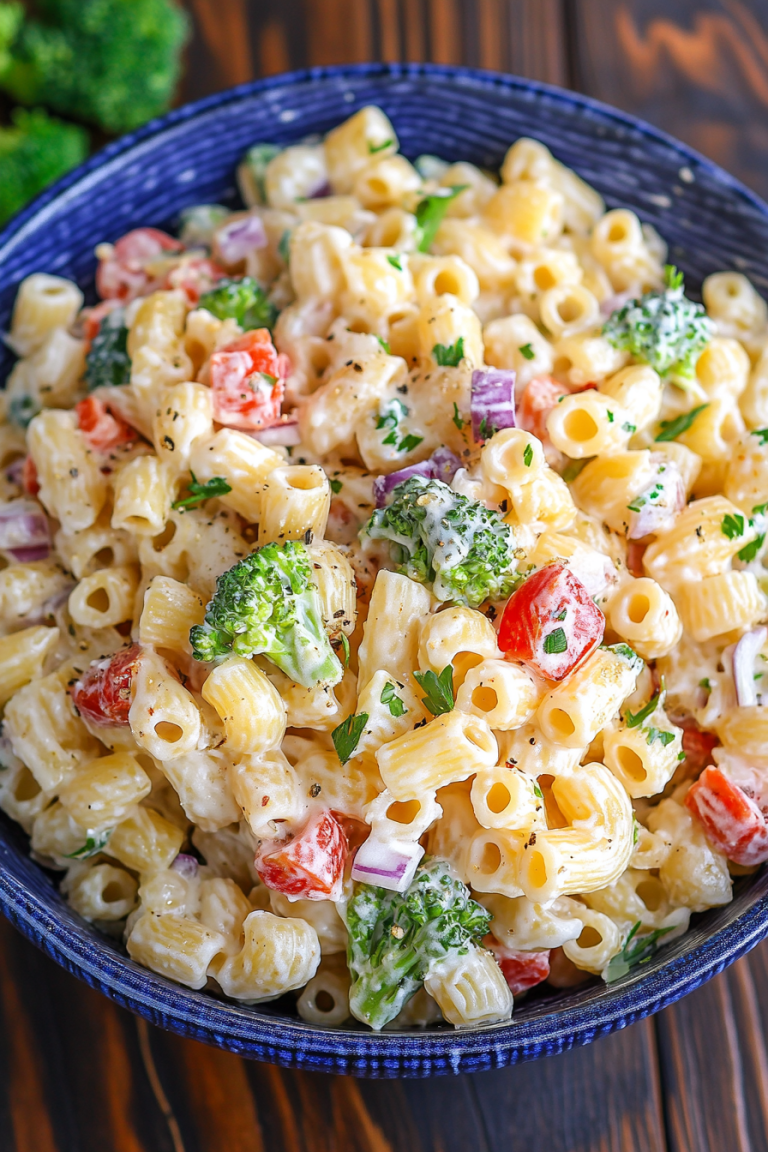 creamy pasta salad