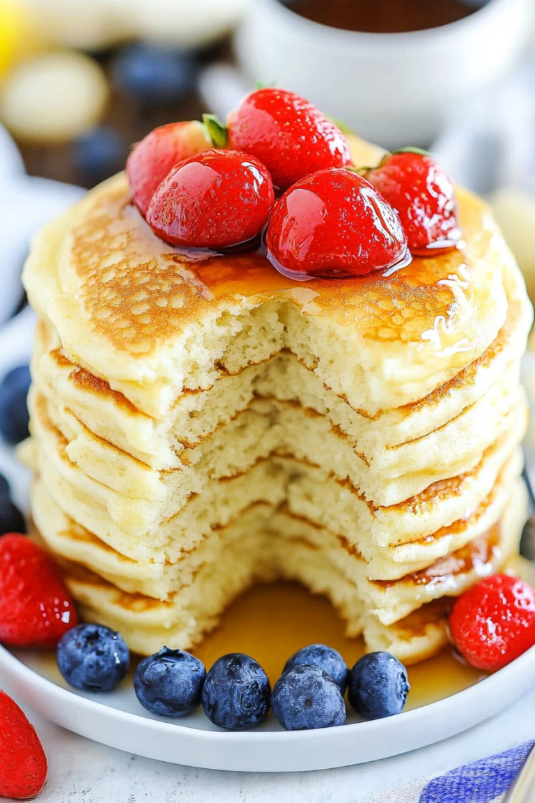 fluffy pancake recipe