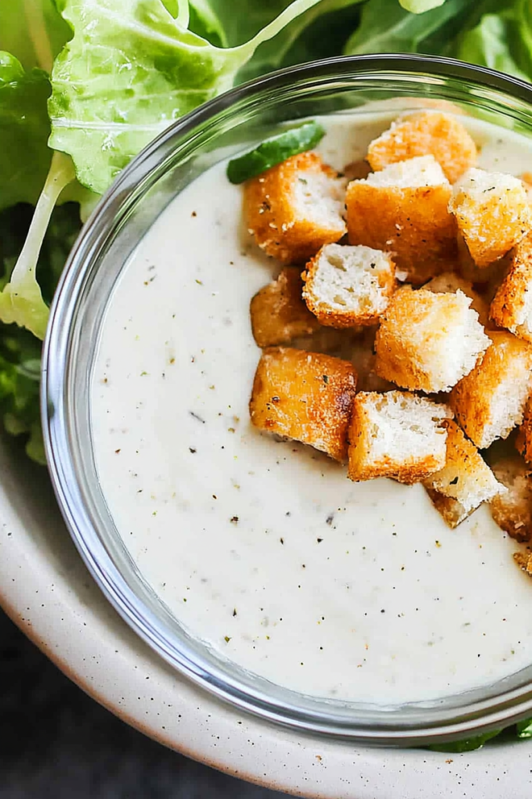 homemade caesar dressing