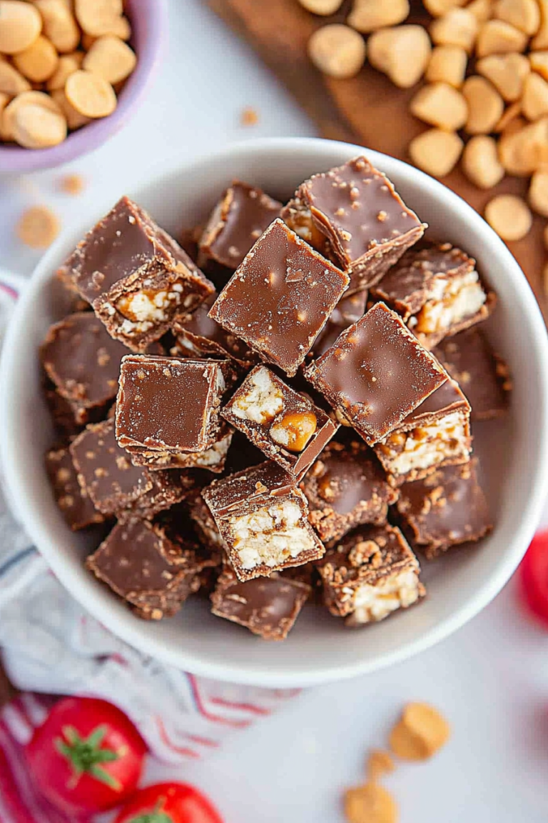 homemade candy bar