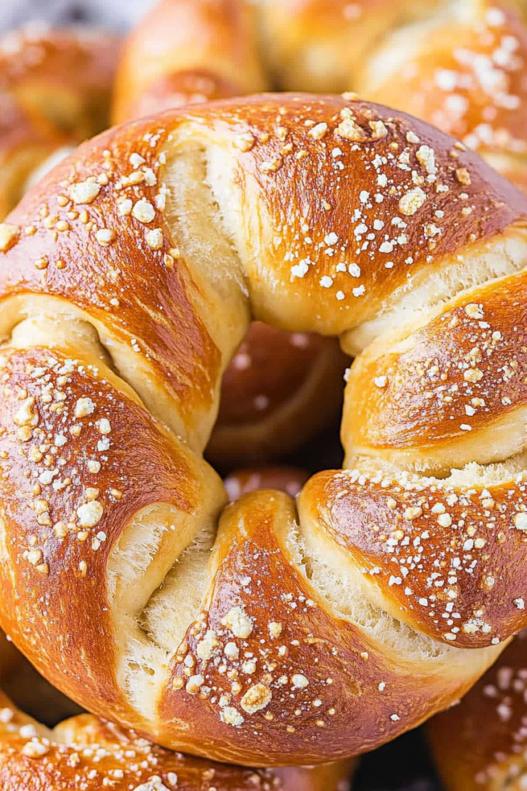 homemade pretzels recipe