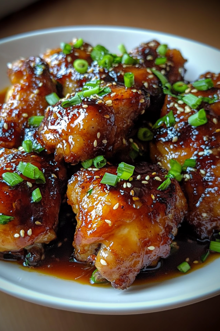 honey garlic chicken thighs