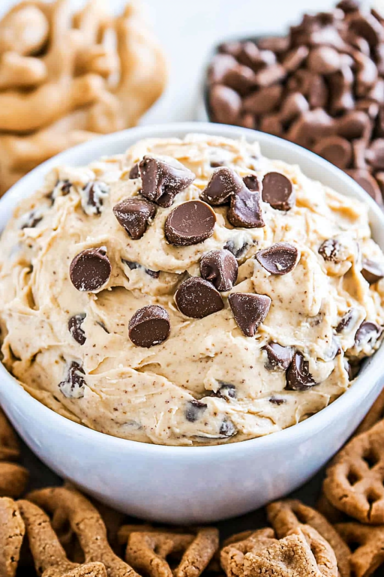 peanut butter cookie dough dip