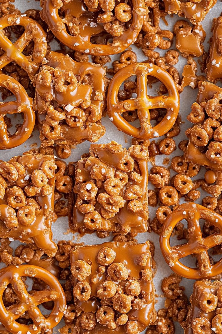 pretzel toffee