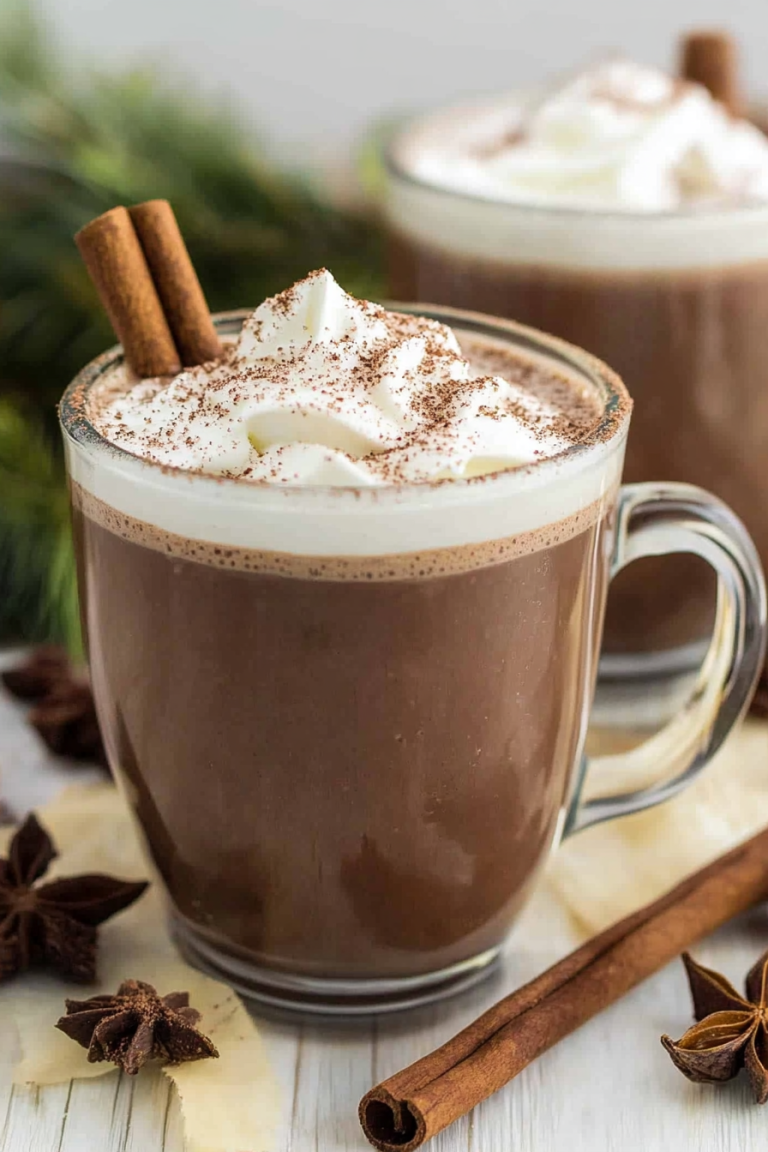 spiced hot cocoa