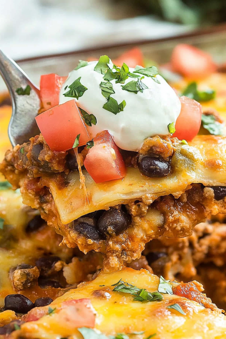 taco lasagna recipe