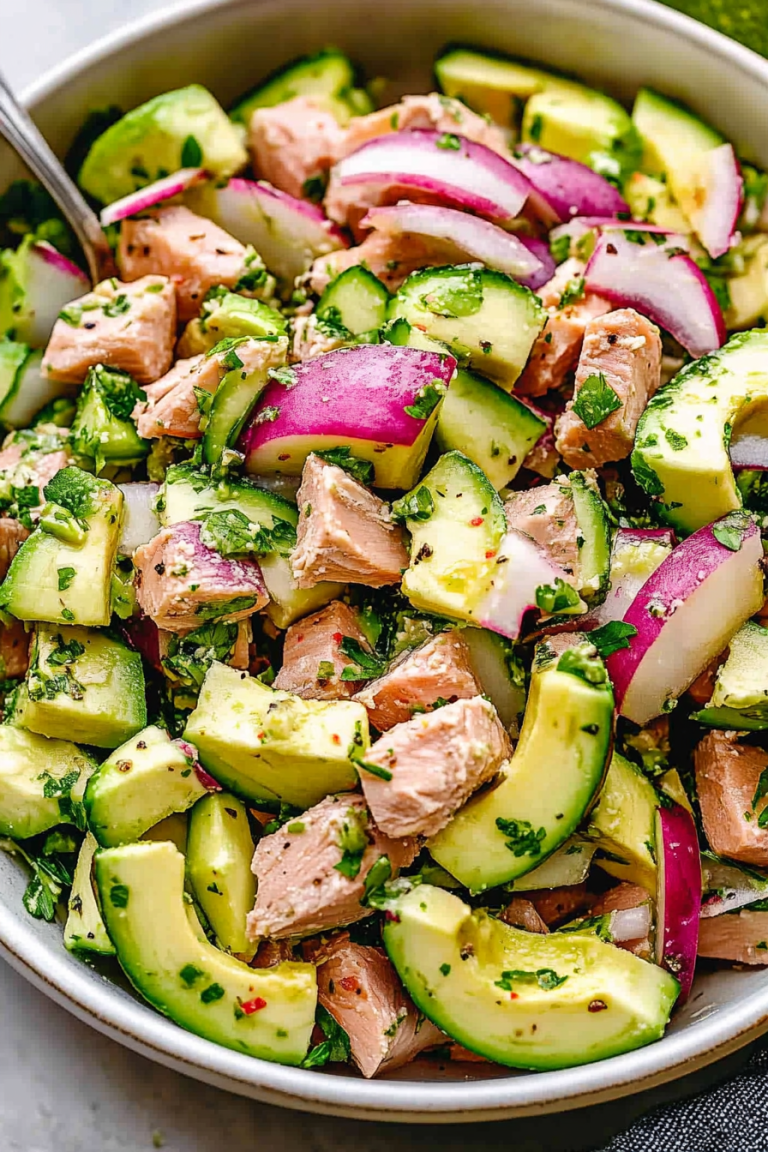 tuna avocado salad