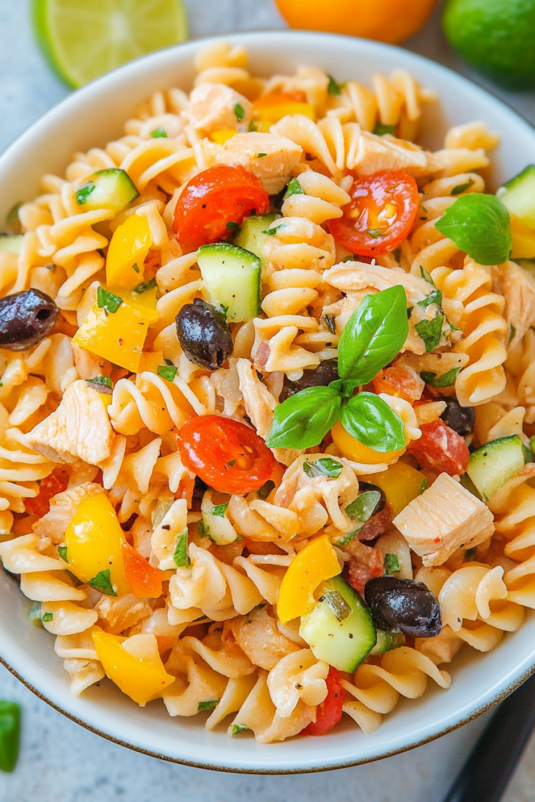 turkey pasta salad
