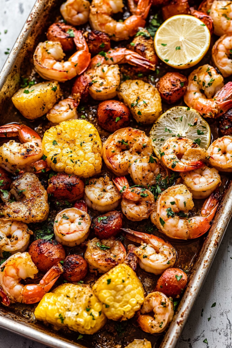 Sheet Pan Shrimp Boil