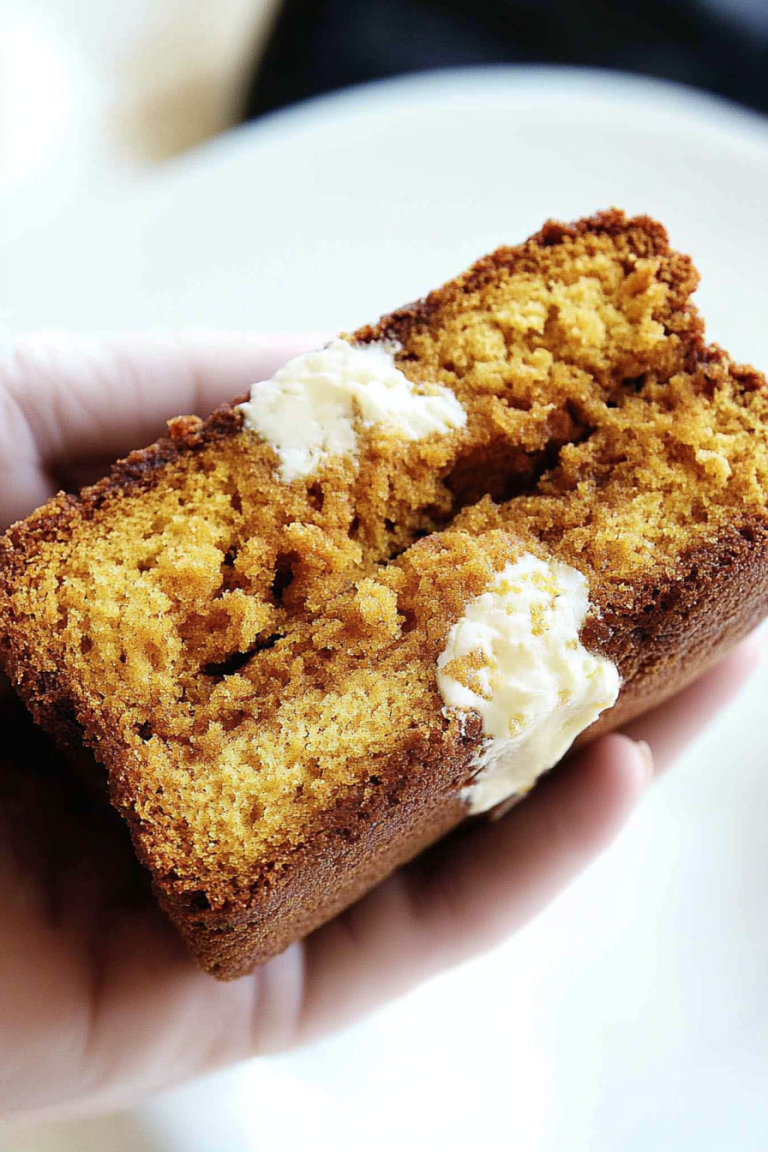 pumpkin cream cheese loaf