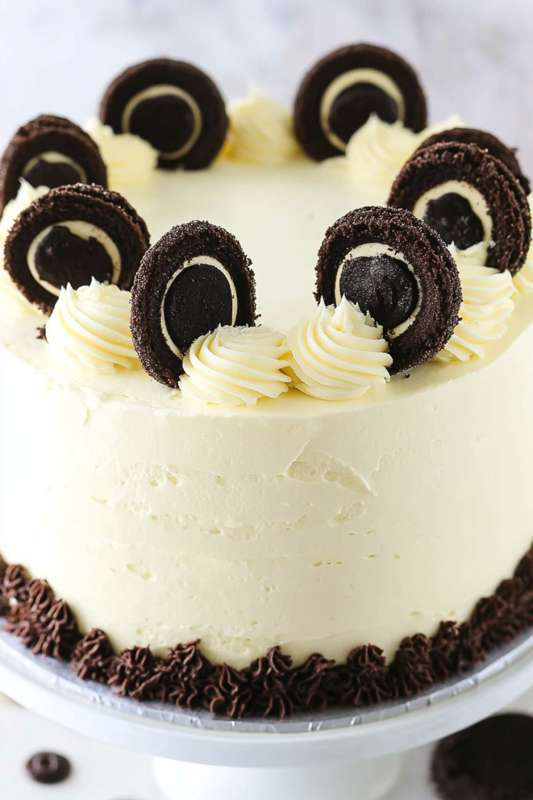 Cookies and cream cake