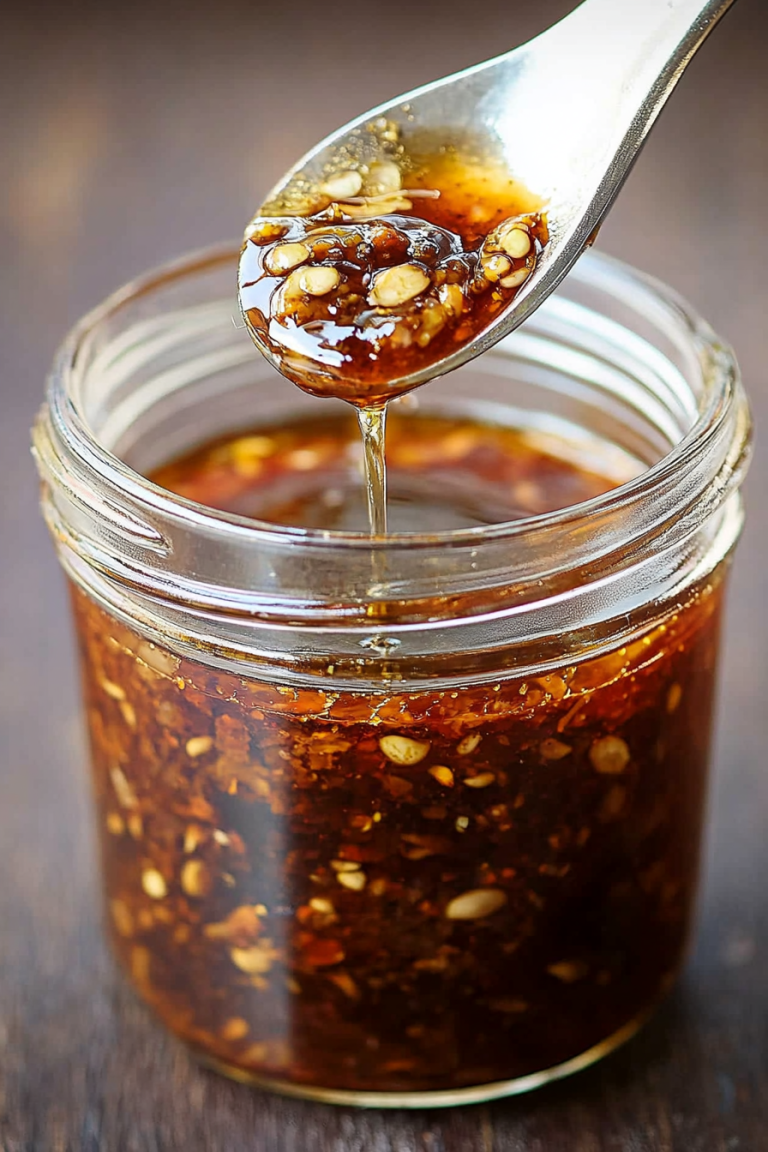 Creole garlic chili oil