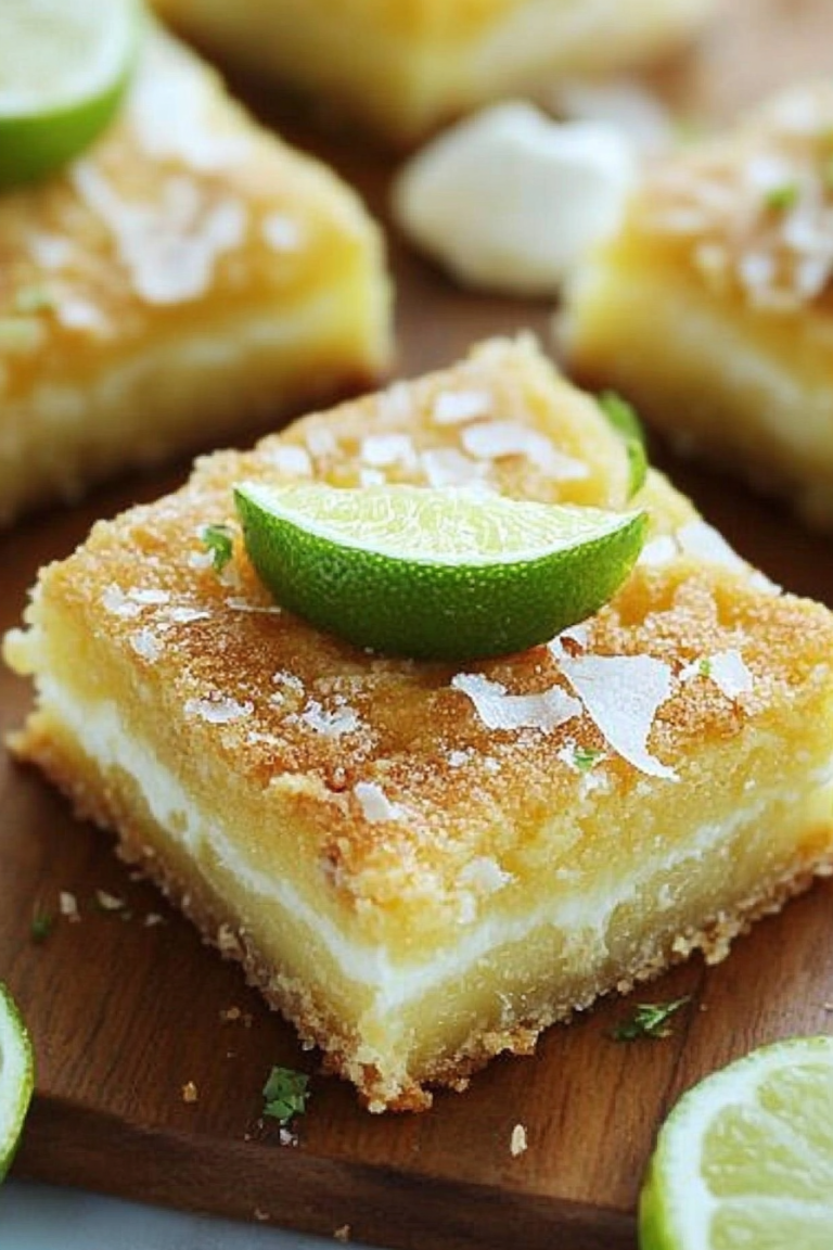 Key Lime Pie Bars