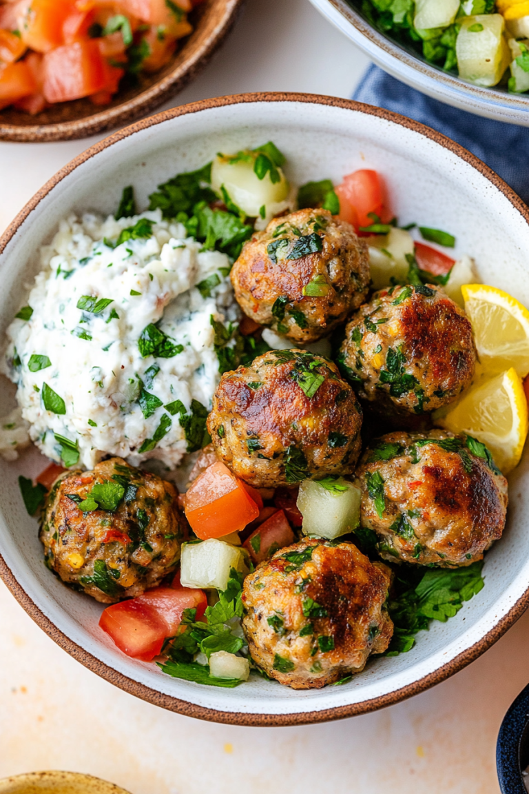 Mediterranean meatballs