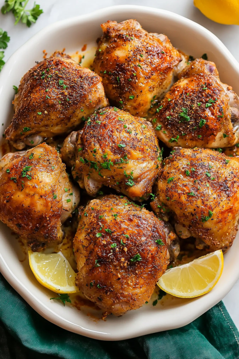 baked chicken thighs