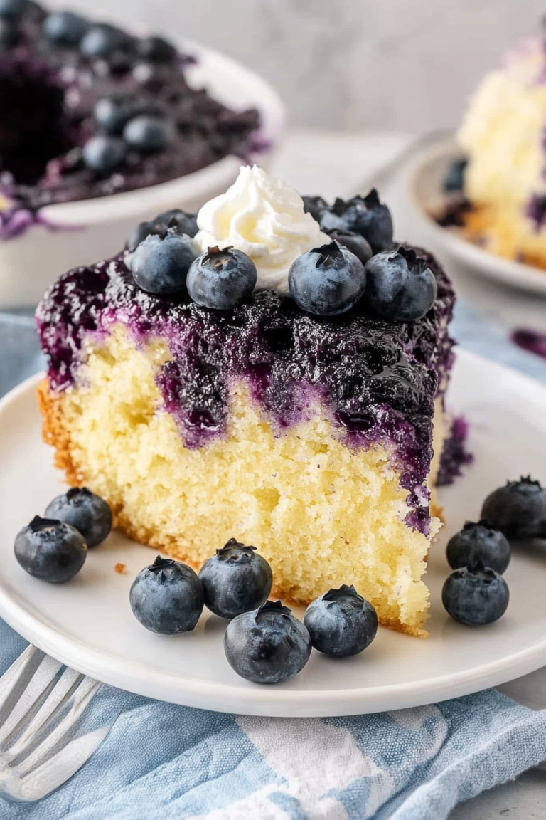 blueberry cake