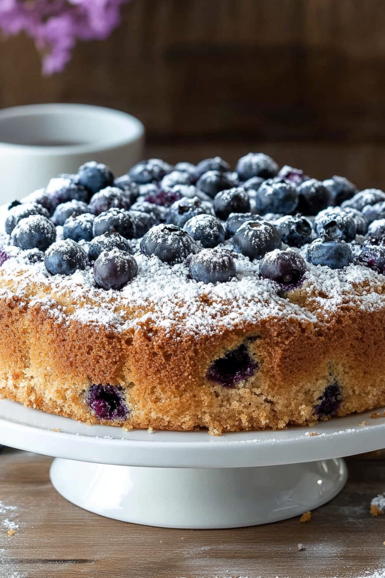 blueberry coffee cake