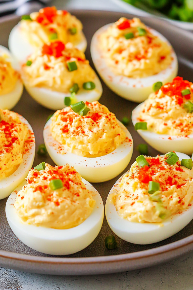 pimento cheese deviled eggs