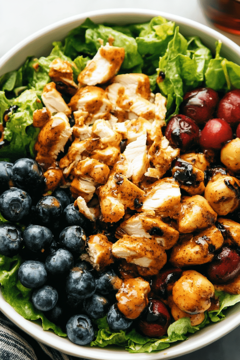 rainbow chicken salad