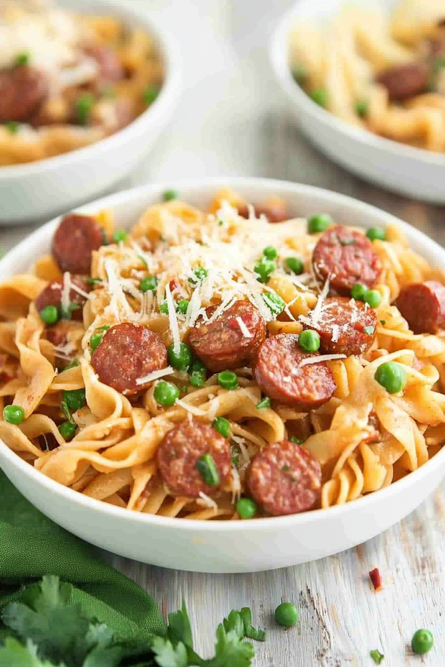 spicy sausage pasta