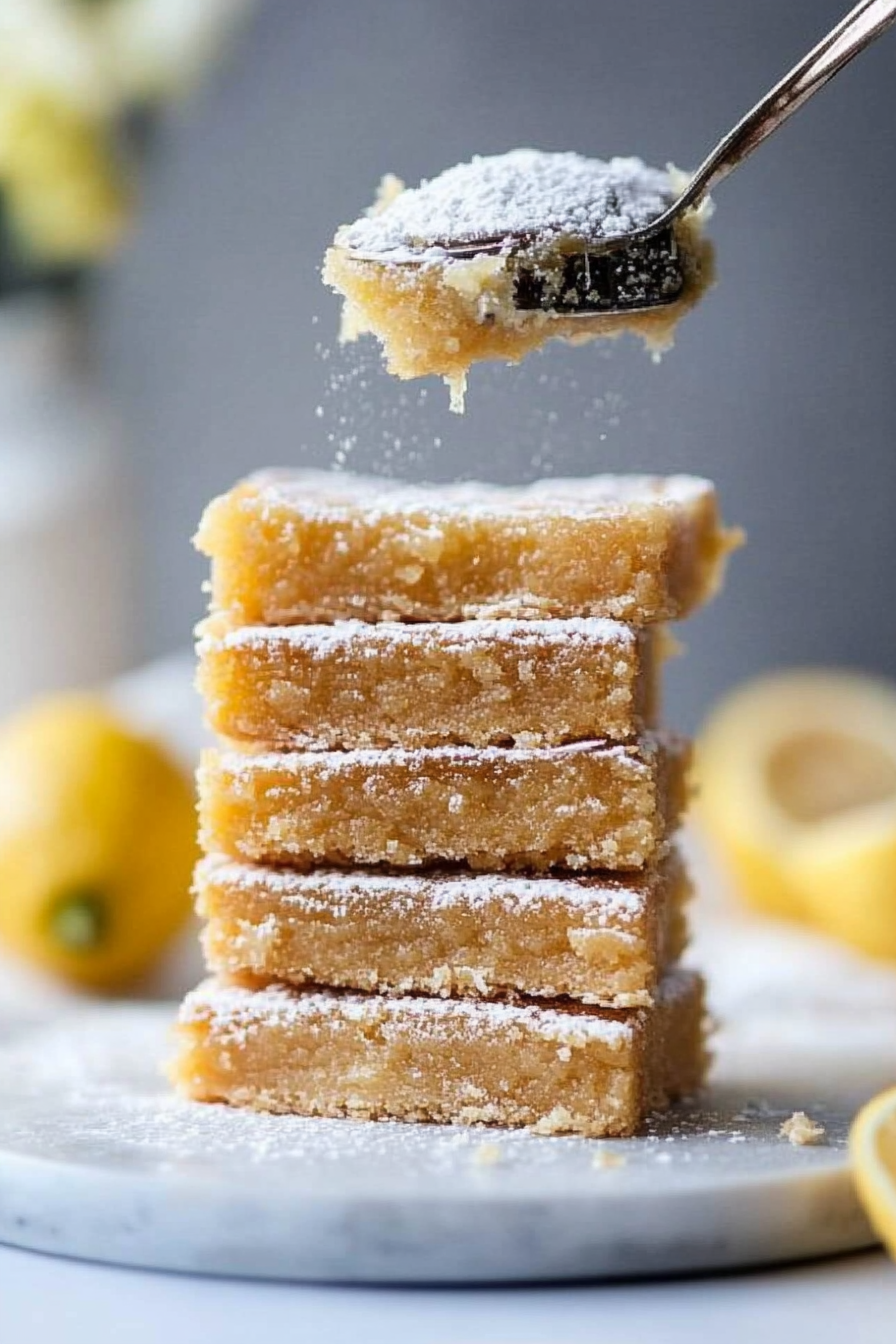 honey lemon bars